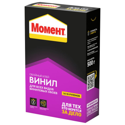 Обойный клей МОМЕНТ Винил 500 г Б0034798 756740