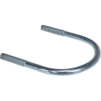 U-образный хомут FORTISFLEX болт оцин. 2 1/2 '' М10 Q78х120х50 мм, 50 шт. 63126