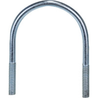 U-образный хомут FORTISFLEX болт оцин. 2 1/2 '' М10 Q78х120х50 мм, 50 шт. 63126