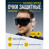 Закрытые защитные очки Delta Plus GALERAS затемненные GALERVF