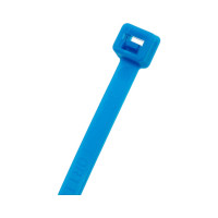 Нейлоновые стяжки FORTISFLEX КСС 5х300 синий 100 штук 61332