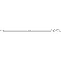 Светодиодный настенно-потолочный светильник REV SPO236 Line, 36W, 6500K, 3060Лм, IP20,1200мм 28910 4