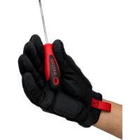 Отвертка с прямым шлицем ERGONOMIK 4х100мм IZELTAS 4350174100