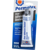 Клей-герметик PERMATEX RTV силиконовый/прозрачный/тюбик 85г 80050
