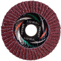 Круг лепестковый торцевой плоский КЛТ1 (115х22 мм; А 24; 14А 80/Р24) Луга 4603347275689