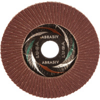 Круг лепестковый торцевой плоский КЛТ1 (125х22 мм; А100; 14А 16/Р100) Луга 4603347337950