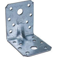 Перфорированный уголок ALBERTS усиленный,  оцинкованный 70х70х55х2,5мм, 336462