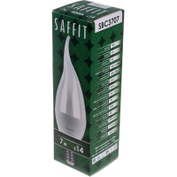 Светодиодная лампа SAFFIT 7W 230V E14 4000K на ветру, SBC3707 55055