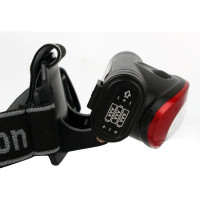 Налобный фонарь Camelion LED5382, черный, COB, 4 режима, 3XLR03 в комплекте, пластик, блистер 13366