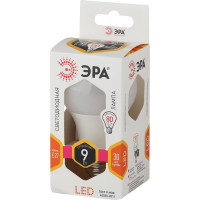Светодиодная лампа ЭРА LED A60-9W-827-E27 диод, груша, тепл Б0032246