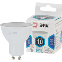 Светодиодная лампа ЭРА LED MR16-10W-840-GU10, софит, нейтральный Б0032998