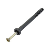 Дюбель-гвоздь с грибовидным бортиком Качественный КРЕПЕЖ 40 штук 0300633 КЧ