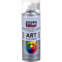 Аэрозольный лак Tytan PROFESSIONAL ART OF THE COLOUR бесцветный матовый 400 мл 62376 212195