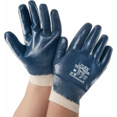 Нитриловые перчатки МБС, полный облив Gigant 1 пара G-086