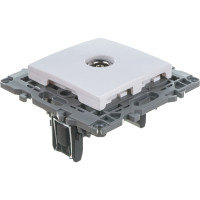 Розетка TV ЭРА 14-3101-01 одиночная, IP20, Elegance, белый Б0034290