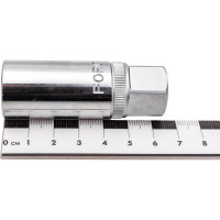 Головка свечная 1/2", 6 гранная, 65 мм, 18 мм FORCE 807418