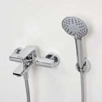 Смеситель для ванны с коротким изливом WasserKRAFT Lopau 3201