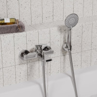 Смеситель для ванны с коротким изливом WasserKRAFT Lopau 3201