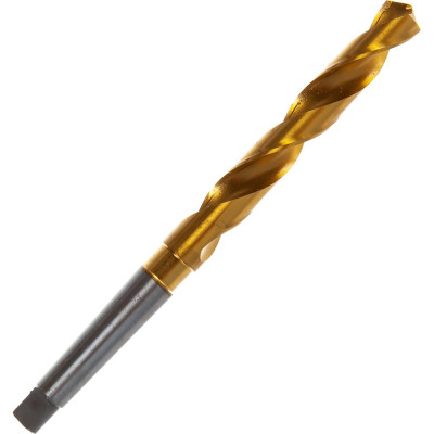 Сверло по металлу Профоснастка 19 мм КМ2 HSS M2 TIN/118 DIN 345, 1 шт., №2108 30205108