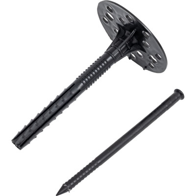 Дюбель для теплоизоляции ГОСКРЕП с пластиковым гвоздём 10х100 50 шт., пакет 4-0013740