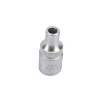 Головка 1/4", 12 гранная, 4 мм FORCE 52904