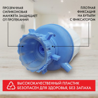 Помпа для воды M-19, механическая, пластик SONNEN 452422