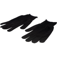 Перчатки Без бренда нейлон, ПВХ точка, 13 класс, чёрные, XL 67848