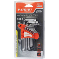 Набор ключей TORX, T10-T50,CRV, 9 шт PATRIOT SKТ-9 350002004