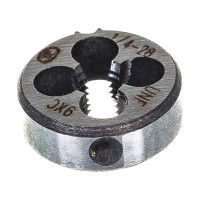 Дюймовая плашка ТехноСталь 1/4"-28 UNF 60 9ХС t254060