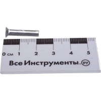 Алюминиевая заклепка с потайной головой Tech-Krep 4,0х20 ГОСТ 10300-80 22 шт 144241