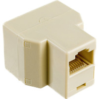 Разветвитель Cablexpert RJ45 8P8C розетка 2x8P8C розетки US-09A