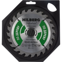 Диск пильный Hilberg Industrial Дерево 190x30/20x24Т HW190