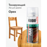 Лак тонирующий для дерева акриловый универсальный KUDO Орех KU-9042