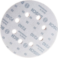 Круги шлифовальные по дереву и краске E.f.Wood+Paint (5 шт., 125 мм, K240) Bosch 2608605645