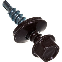 Кровельный саморез Саморезик 4,8х29 RAL8017 коричневый шоколад 250шт SKRAL8017-4,8х29-250