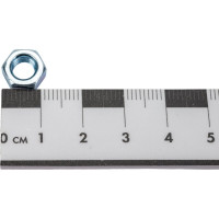 Гайка Саморезик М6 оцинк. DIN 934 1кг DIN934-М6-1