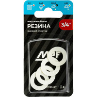 Прокладка из резины MPF 3/4", белая, 4 шт ИС.131189