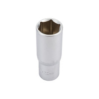 Головка торцевая глубокая 6 граней (22 мм; 1/2 Dr) KRAFT KT 700386