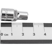 Головка торцевая 6 граней (5 мм; 1/4 Dr) KRAFT KT 700643