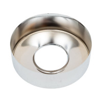 Чашка декоративная (отражатель) MasterProf 3/4" цилиндр средний (нержавеющая сталь, хром), MP-У ИС.131029