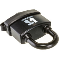 Навесной замок Аллюр ВС1Ч-375П черный пластик 3355