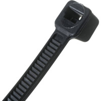 Пластиковый хомут черный 5.0x450мм универсальный 100шт Эврика ER-15450 956532