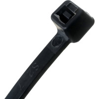 Пластиковый хомут черный 5.0x450мм универсальный 100шт Эврика ER-15450 956532