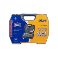 Набор инструмента 1/2 Dr и 1/4 Dr 82 предметов с 12 гранными головками KRAFT KT 700681
