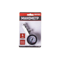 Манометр в металлическом корпусе SKYWAY 4 АТМ с резиновой защитой S07701006