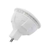 Диммируемая светодиодная лампа Uniel Форма JCDR Серия ЯРКАЯ LED-JCDR 6W/WW/GU5.3/FR/DIM PLP01WH UL-00003991