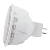 Диммируемая светодиодная лампа Uniel Форма JCDR Серия ЯРКАЯ LED-JCDR 6W/WW/GU5.3/FR/DIM PLP01WH UL-00003991