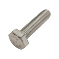 Болт с шестигранной головкой, с полной резьбой ЕВРОПАРТНЕР DIN 933 нержав. сталь, 10х40 мм, 2 шт. G2 1040 1