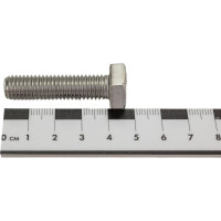 Болт с шестигранной головкой, с полной резьбой ЕВРОПАРТНЕР DIN 933 нержав. сталь, 10х40 мм, 2 шт. G2 1040 1
