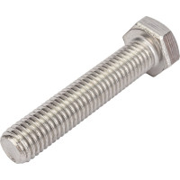 Болт с шестигранной головкой, с полной резьбой ЕВРОПАРТНЕР DIN 933 нержав. сталь, 12х60 мм, 2 шт. G2 1260 2